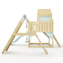 PolarPlay Kids Climbing Tower & Playhouse - Climb & Swing Ragna Mist