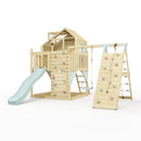 PolarPlay Kids Climbing Tower & Playhouse - Climb & Swing Ragna Mist