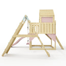 PolarPlay Kids Climbing Tower & Playhouse - Climb & Swing Ragna Rose