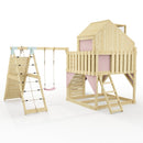 PolarPlay Kids Climbing Tower & Playhouse - Climb & Swing Ragna Rose