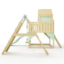 PolarPlay Kids Climbing Tower & Playhouse - Climb & Swing Ragna Sage