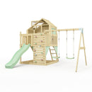 PolarPlay Kids Climbing Tower & Playhouse - Swing Haldor Sage
