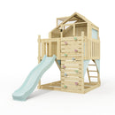 PolarPlay Kids Scandinavian Style Climbing Platform & Playhouse - Astrid Mist