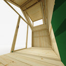PolarPlay Kids Scandinavian Style Wooden Playhouse - Asta