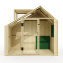 PolarPlay Kids Scandinavian Style Wooden Playhouse - Asta