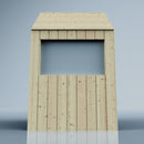PolarPlay Kids Scandinavian Style Wooden Playhouse - Asta Mist
