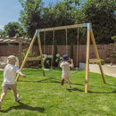 PolarPlay Premium Double Swing Set
