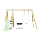 PolarPlay Premium Double Swing Set with Slide
