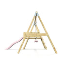 PolarPlay Premium Double Swing Set with Slide