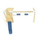 PolarPlay Premium Double Swing Set with Slide