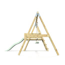 PolarPlay Premium Double Swing Set with Slide