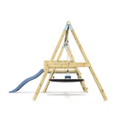 PolarPlay Premium Double Swing Set with Slide