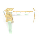 PolarPlay Premium Double Swing Set with Slide