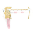 PolarPlay Premium Double Swing Set with Slide