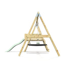 PolarPlay Premium Double Swing Set with Slide