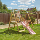 PolarPlay Premium Single Swing Set with Slide