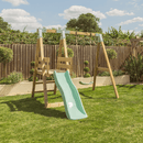 PolarPlay Premium Single Swing Set with Slide