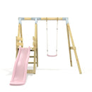 PolarPlay Premium Single Swing Set with Slide