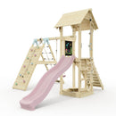 PolarPlay Tower Kids Wooden Climbing Frame - Climb & Swing Tyra Rose