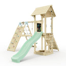 PolarPlay Tower Kids Wooden Climbing Frame - Climb & Swing Tyra Sage