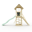 PolarPlay Tower Kids Wooden Climbing Frame - Swing Destin Sage