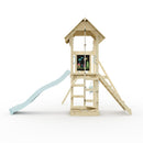 PolarPlay Tower Kids Wooden Climbing Frame - Swing Helka Mist