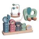 PolarPlay Wooden Early Education Toy Set - Shapes