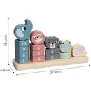 PolarPlay Wooden Educational Tactile Sorting Toy Trio