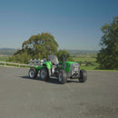 Outdoortoys Kids Electric Ride On Tractor with Trailer