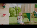PolarPlay Kids Climbing Tower & Playhouse – Climb & Swing Tyra Green