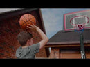 Rebo Freestanding Portable Basketball Hoop with Stand Adjustable Height - Medium
