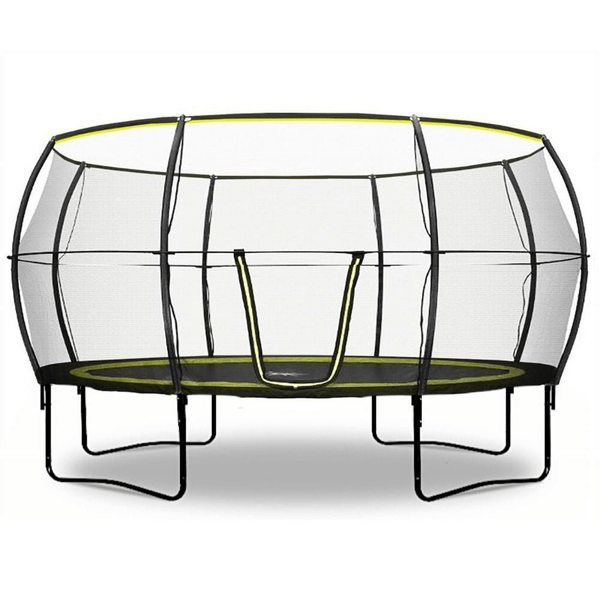 Rebo 14FT Base Jump Trampoline With Halo IIl Enclosure