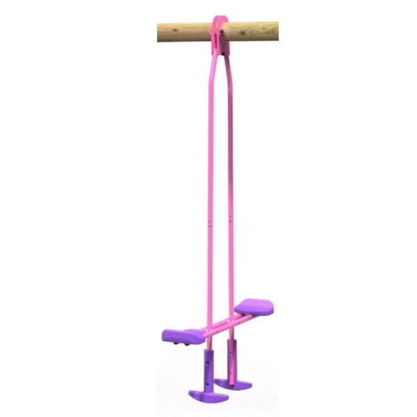 Rebo 2 Person Glider to fit Rebo Square Wood Climbing Frames Only - Pink