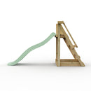 Rebo 6 ft Freestanding Kids Slide - Mint Green