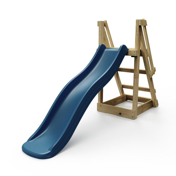 Rebo ft Freestanding Kids Slide Navy Blue OutdoorToys