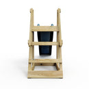 Rebo 6 ft Freestanding Kids Slide - Navy Blue
