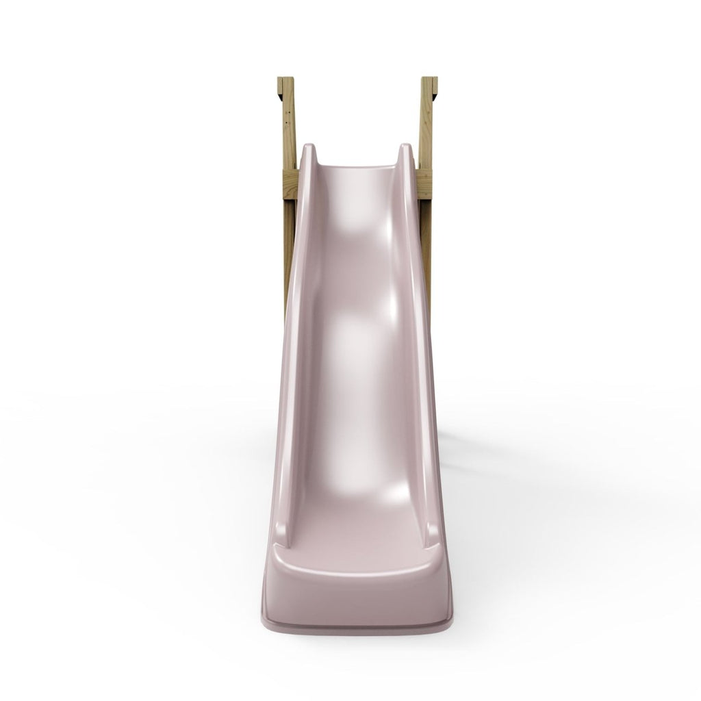 Rebo 8 ft Freestanding Kids Slide - Dusky Pink | OutdoorToys
