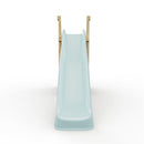 Rebo 8 ft Freestanding Kids Slide - Ice Blue