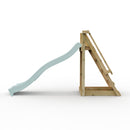 Rebo 8 ft Freestanding Kids Slide - Ice Blue