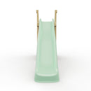 Rebo 8 ft Freestanding Kids Slide - Mint Green