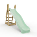 Rebo 8 ft Freestanding Kids Slide - Mint Green