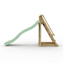 Rebo 8 ft Freestanding Kids Slide - Mint Green