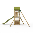 Rebo Adventure Wooden Climbing Frame, Swing Set and Slide - Rushmore