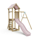 Rebo Adventure Wooden Climbing Frame, Swing Set and Slide - Rushmore