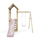 Rebo Adventure Wooden Climbing Frame, Swing Set and Slide - Rushmore