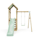 Rebo Adventure Wooden Climbing Frame, Swing Set and Slide - Rushmore