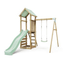 Rebo Adventure Wooden Climbing Frame, Swing Set and Slide - Rushmore