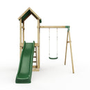 Rebo Adventure Wooden Climbing Frame, Swing Set and Slide - Rushmore