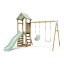 Rebo Climbing Frame with Swing and Slide - Rainier