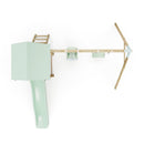 Rebo Climbing Frame with Swing and Slide - Rainier